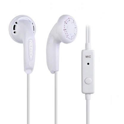 Наушники Nicehck Traceless с микрофоном (Type-C) (белый)