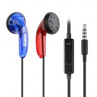 Nicehck Traceless с микрофоном (3.5 mm) (красный/синий)