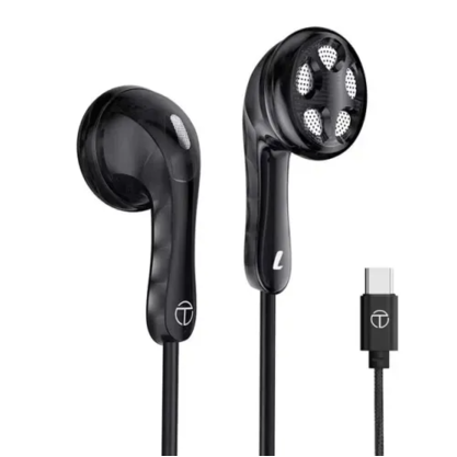 Наушники TRN Seahorse с микрофоном (Type-C) (черные)
