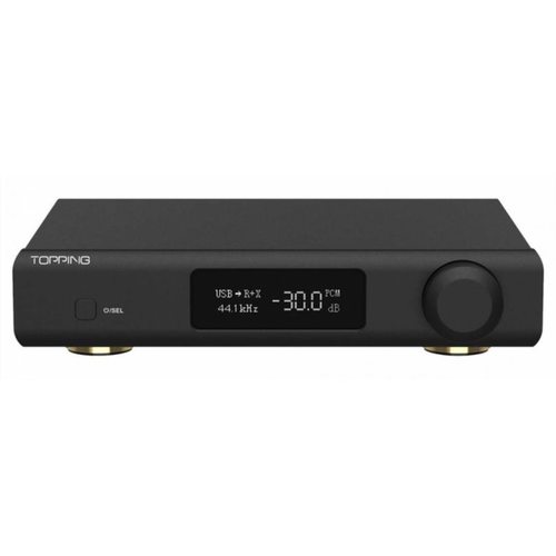Стационарный усилитель и ЦАП Topping D90III Sabre (черный)