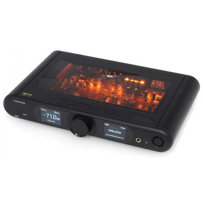 Стационарный усилитель и ЦАП Topping DX9 (черный)