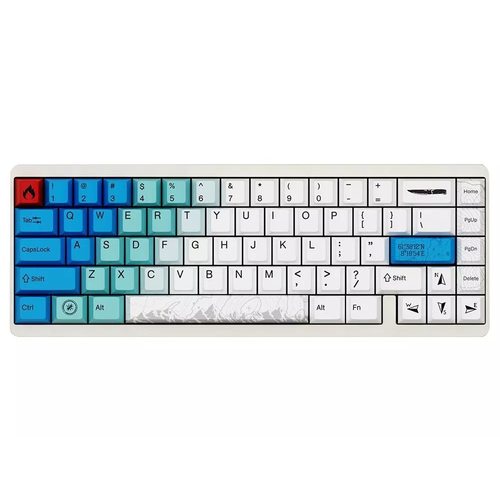 Игровая клавиатура Varmilo muse65 Gateron Magnet Jade pro switch RGB summit