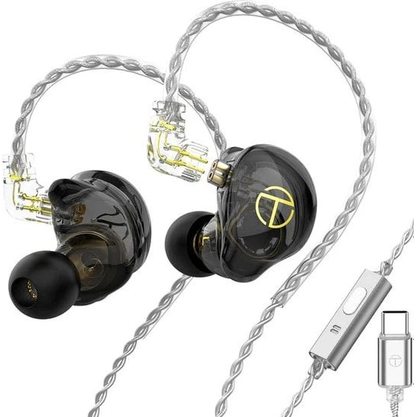 Наушники TRN ST2  с микрофоном (черный) (Type-C)