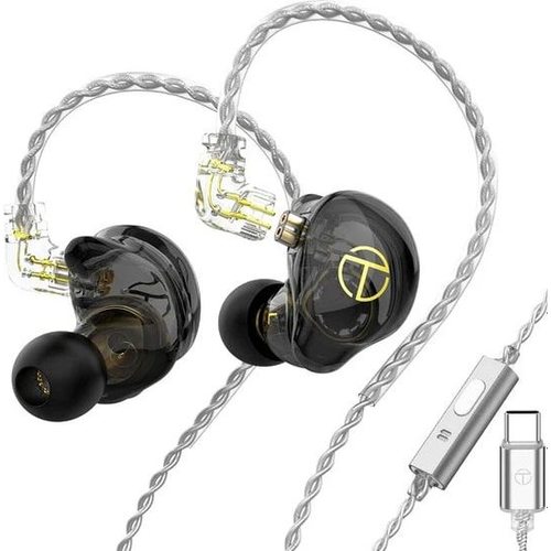 Наушники TRN ST2  с микрофоном (черный) (Type-C)