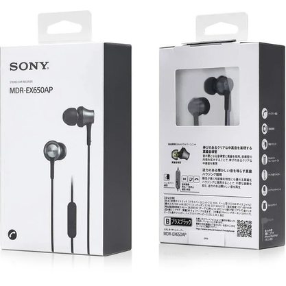 Наушники Sony MDR-EX650AP (черный)