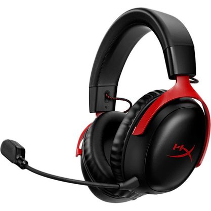 Игровые наушники HyperX Cloud III Wireless (чёрно-красный)