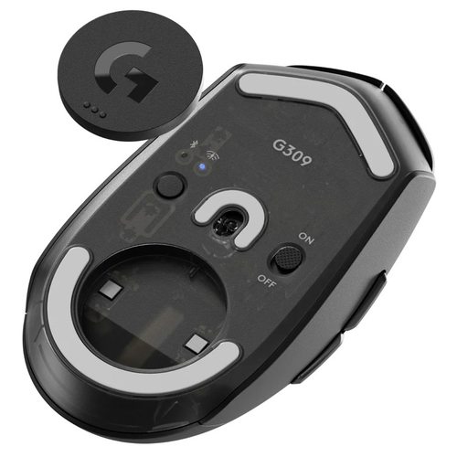 Игровая мышка Logitech G309 Lightspeed (черный)