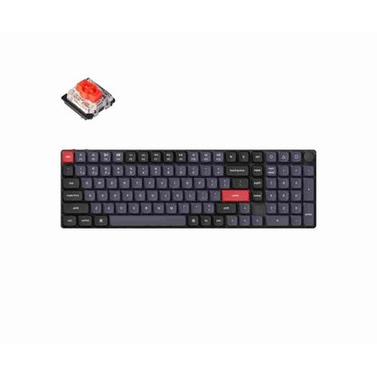 Игровая клавиатура Keychron K17 Pro Knob Hot-Swap Gateron low profile Red Switch (RU)