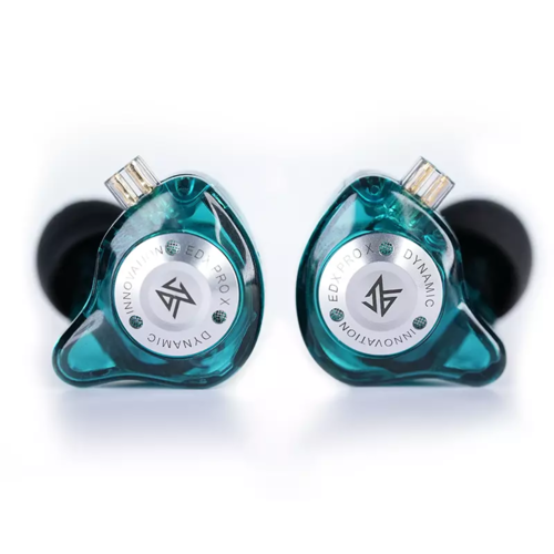 Наушники KZ Acoustics EDX Pro X без микрофона (бирюзовый)