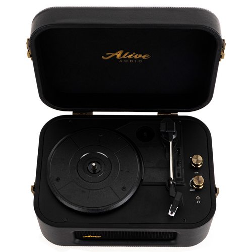 Виниловый проигрыватель Alive Audio Stories Glam Noir