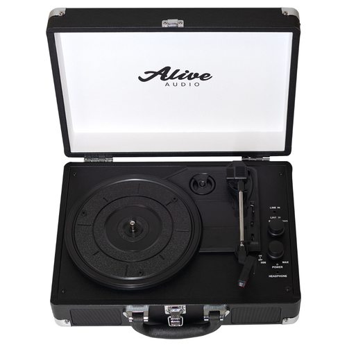 Виниловый проигрыватель Alive Audio Glam Noir