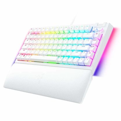 Игровая клавиатура Razer BlackWidow V4 75% (белая)