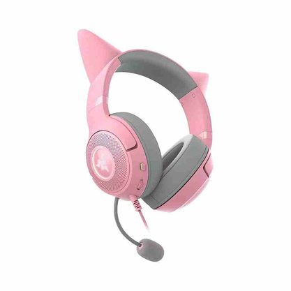 Игровые наушники Razer Kraken Kitty V2 (розовые)