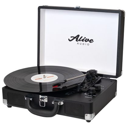 Виниловый проигрыватель Alive Audio Glam Noir