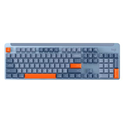 Игровая клавиатура Logitech K865 WIRELESS MECHANICAL (серо-голубой)