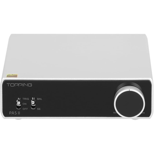 Портативный усилитель и ЦАП Topping PA5 II  (серебристый)
