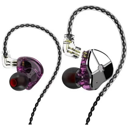 Наушники TRN ST1 с микрофоном (фиолетовый)  (Type-C)