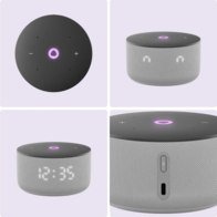 Яндекс Станция Лайт 3 Мини с Алисой на YaGPT YNDX-00027 (серый)