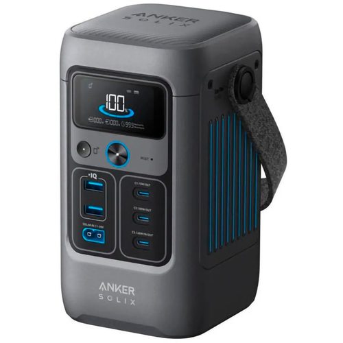 Зарядное устройство Anker SOLIX C200 DC (серый)