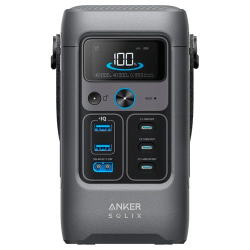 Зарядное устройство Anker SOLIX C200 DC (серый)