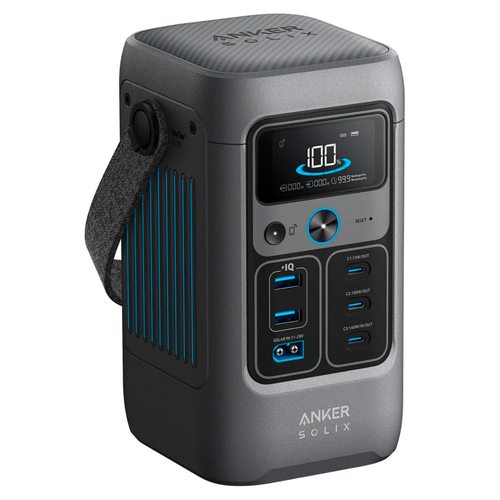 Зарядное устройство Anker SOLIX C200 DC (серый)