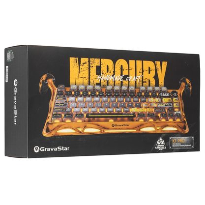 Игровая клавиатура Gravastar Mercury K1 Pro Fighting Yellow Special Edition
