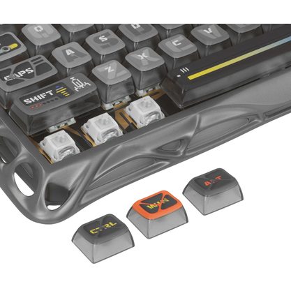 Игровая клавиатура Gravastar Mercury K1 Pro Interstellar Silver