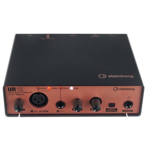 Звуковая карта (аудиоинтерфейс) Steinberg UR12 Podcast Starter Pack