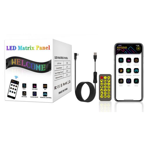 LED Панель 20x64 LED Matrix Panel HRP-2064