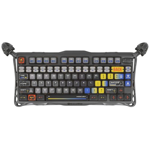 Игровая клавиатура Gravastar Mercury K1 Pro Interstellar Silver