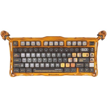 Игровая клавиатура Gravastar Mercury K1 Pro Fighting Yellow Special Edition