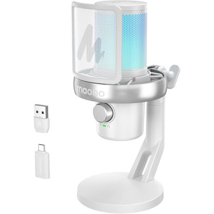 Микрофон Maono DM40 Pro (белый)