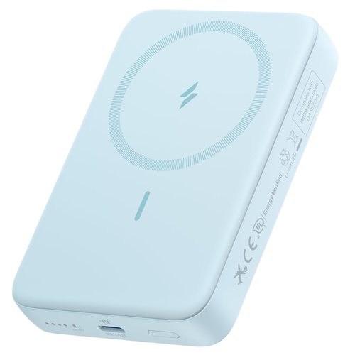Портативное зарядное устройство (Powerbank) Anker Zolo 10K 30W Magnetic A1684 (голубой)