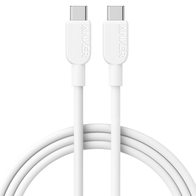 Anker 310 USB-C to USB-C 60W A81E2 (белый)