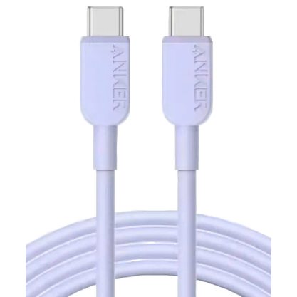 Anker Anker 310 USB-C to USB-C 60W A81E2 (фиолетовый)