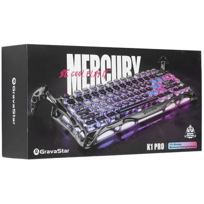 Игровая клавиатура Gravastar Mercury K1 Pro Cyberpunk Special Edition