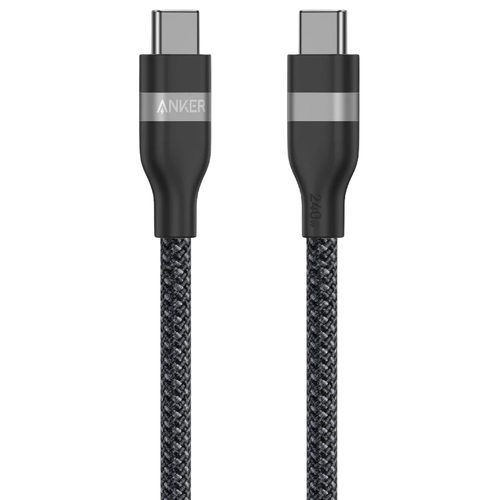 Кабель Anker USB Type-C - USB Type-C Cable A82E2 0.9 м (черный)