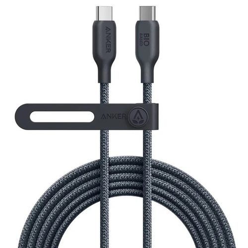 Кабель Anker 544 USB-C to USB-C 240W 1.8 м A80F6 (черный)