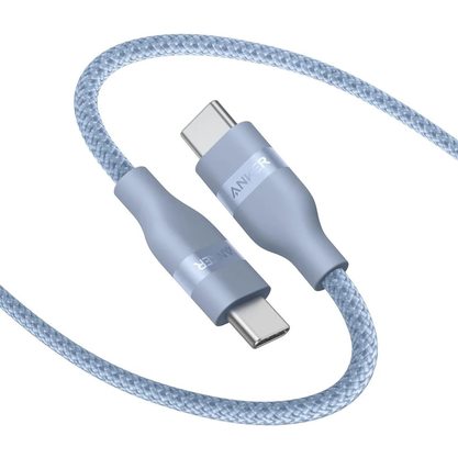 Кабель Anker USB Type-C - USB Type-C Cable A82E2 1.8 м (голубой)