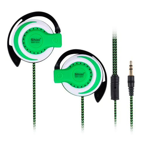Наушники SHINI Q141 (зеленый)