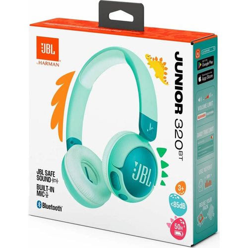 Наушники JBL JR320BT (зеленый)