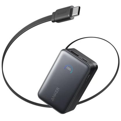 Портативное зарядное устройство (Powerbank) Anker Nano Power Bank 10K 45W USB-C A1638 (черный)