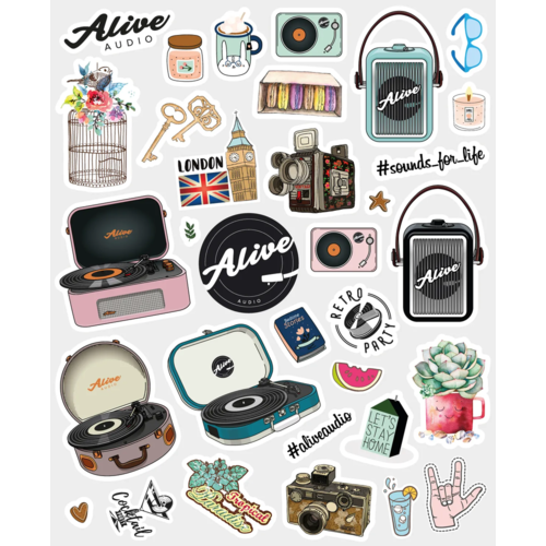 Виниловый проигрыватель Alive Audio Stories Mojito