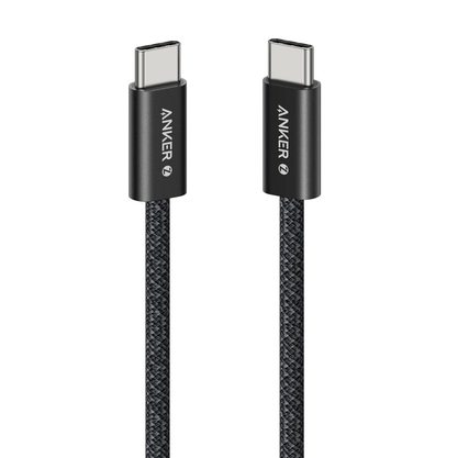 Кабель Anker Zolo USB-C to USB-C 240W Braided 1.5 м (A8060) (черный)