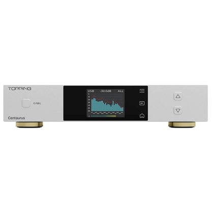 Портативный усилитель и ЦАП Topping Centaurus (серебристый)