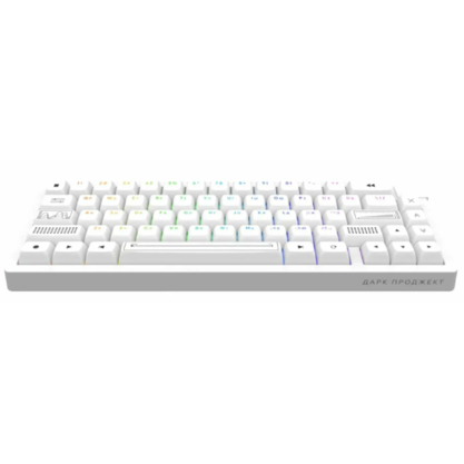 Игровая клавиатура Dark Project KD65A g3ms Zircon (DP-KD-65A-010100-GZR) (белая)
