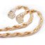 Кабель KZ Transparent 784 Core Blue Gold Upgrade Cable C
