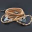 Кабель KZ Transparent 784 Core Blue Gold Upgrade Cable C