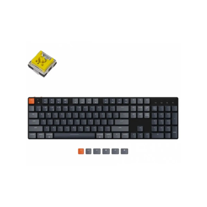 Игровая клавиатура Keychron K5 SE RGB (Keychron Low Profile Optical Banana)