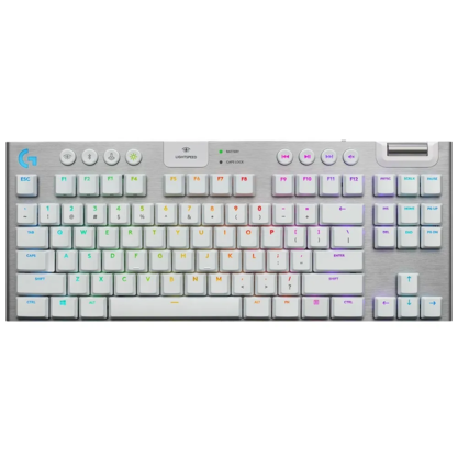 Игровая клавиатура Logitech G913 TKL GL Tactile (белый)